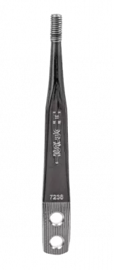 Shift Lever, Hurst, Chrome, 7.5" Straight, 3/8"-16 Thread